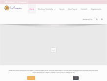 Tablet Screenshot of lapomposa.com
